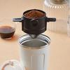 Portable Collapsible Coffee Filter Stainless Steel Drip Coffee Tea Holder Funnel Basket Reusable Tea Pot Holder Coffee Dripper