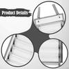 Vinyl Roll Holder 12 Compartments Closet Creative Space Saving Multipurpose Craft Storage Rack