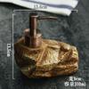 Ceramic Imitation Stone Retro Hand Sanitizer Press Bottle Hotel Bathroom Toilet Shower Gel Shampoo Lotion Sub-bottle