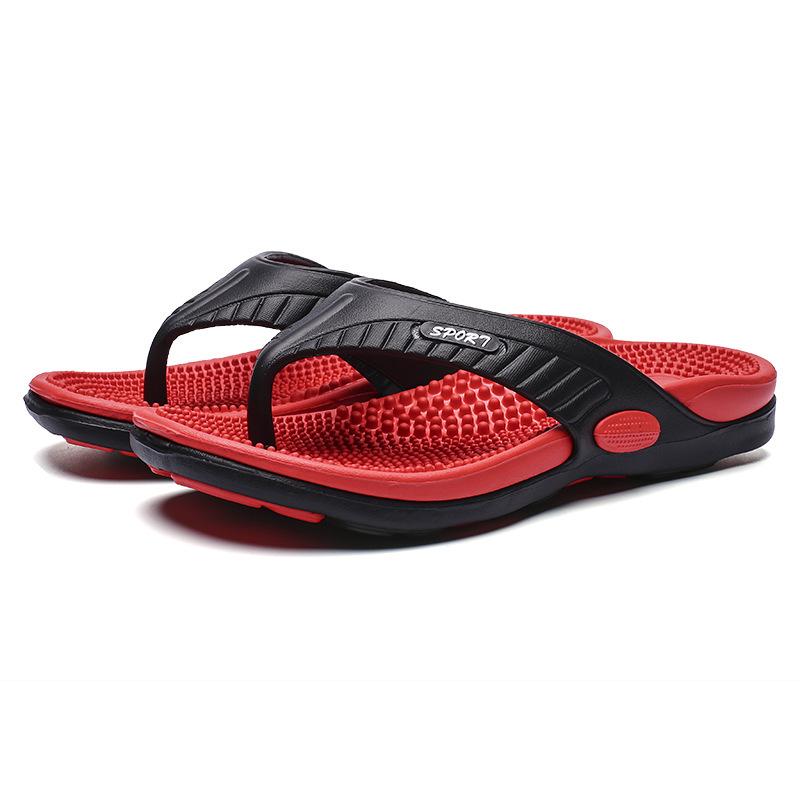 Men's Casual Fashion Massage Flip-Flops: Versatile Indoor/Outdoor Sandals