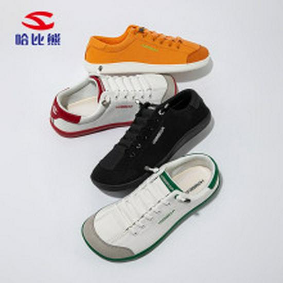 Happy Bear Fleece-Lined Kids' Wide-Toe Winter Sports Shoes - Warm, Double-Layer Cotton, Cold-Proof, Casual Outdoor Footwear.