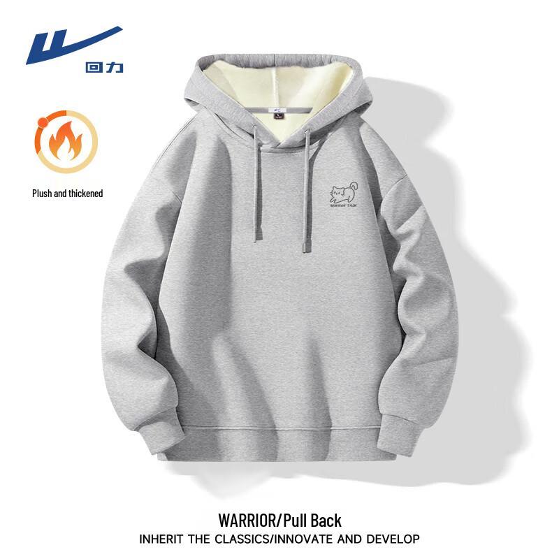 Мужское плюшевое худи-пуловер Warrior 3XL