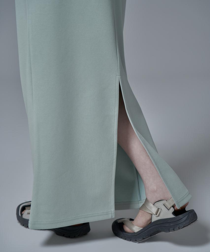 War For Woman Wsk-04 String Banding Long Skirt_Mint