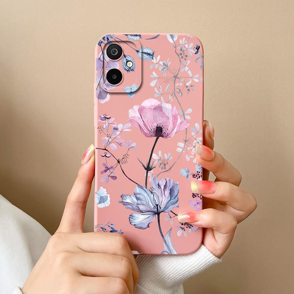Casing For Samsung Galaxy M06 S25 Edge A06 F06 F16 M16 Beautiful Flowers Avocado High Quality Shockproof Silicone Protective Cases For Samsung Housing