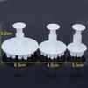 3pcs/set Christmas Snowflake Fondant Cake Decorating Molds Handmade Cutter Plunger Mold Cookies Cutter Mould Accessories