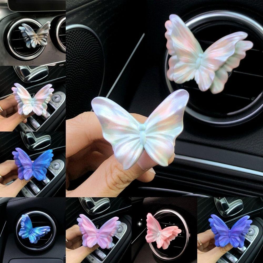 Perfume Decoration Butterfly Car Decoration Exquisite Car Interior Ornament  Odor Removal