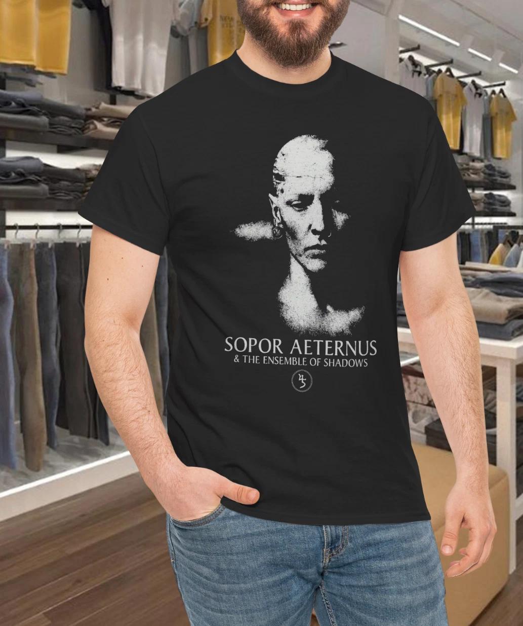 Men s and Women s T-shirts Sopor Darkwave Gothic Horror T-Shirt L