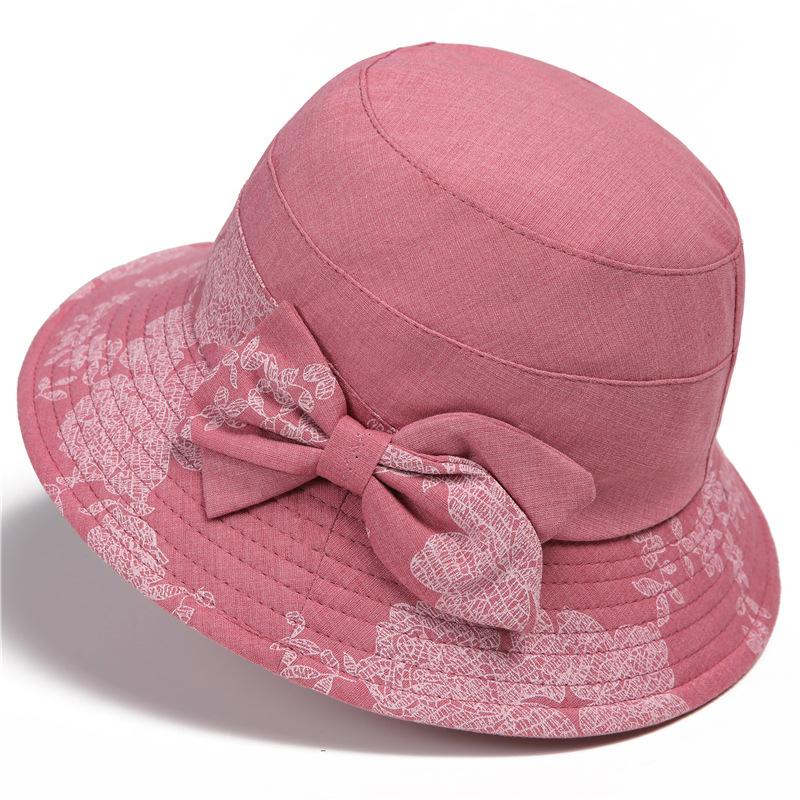 Nouveau Chapeau Bob Élégant Coton Protection Solaire Chapeau de Pêcheur Chapeaux Polyvalents Respirants pour Femmes