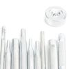 11PCS With Base Rivet Setter Kit Die Punch Snap Set  For Leather Crafts and Repairs