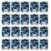 20 vienetų TP4056 įkrovimo modulis Baterijos įkrovimo plokštė su baterijos apsauga 18650 BMS 5V Micro USB 1A 186 50 įkrovimo modulis