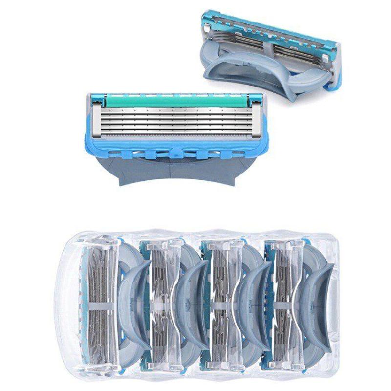 4Pcs/lot Razor Blades Cassette Shaving Blade for Men Face