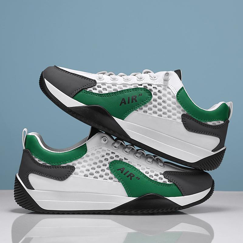 

Летняя обувь, мужская повседневная обувь, легкие дышащие мужские молодежные спортивные кроссовки для мальчиков 44 зелёный