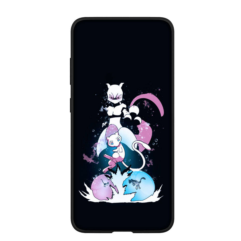 Phone Case for iPhone 17 16 15 Plus Xiaomi Poco F8 F7 X7 X6 M8 C85 C75 C71 Redmi Note 14 12 11 13 Pro Max A4 14C 13C 15C Mew Pokemon GO Pikachu Mewtwo