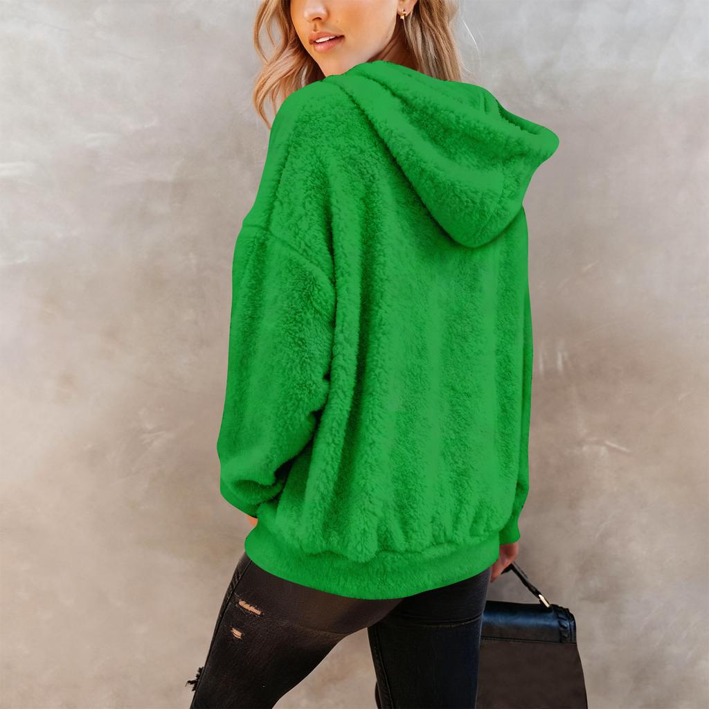 Felpe con cappuccio da donna oversize invernali felpate carine pullover alla moda abbigliamento autunno inverno