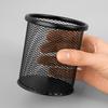 Creative Metal Mesh Pen Holder - Minimalist Multifunctional Design for Office Storage