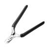 Alicate de cutícula CGBE Alicate de cutícula Tratamento de cutícula Remoção profissional de cutícula Alicate de unha de silicone antiderrapante de aço inoxidável (Preto)