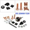 Motor Solenoid Repair Rebuild Kit Fit For Land Rover Discovery TD5 2.5 228000-7220 Diesel Starter Motor Repair Fix Kit