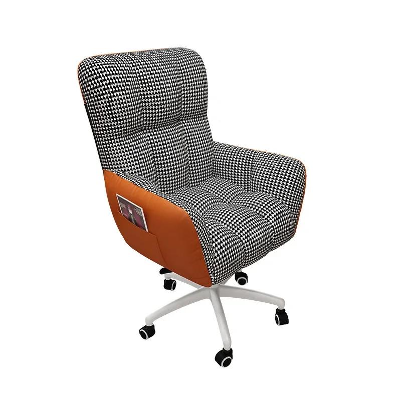 Computer chair foldable office home sedentary comfortable gaming sofa chair study chair office seat boss swivel back