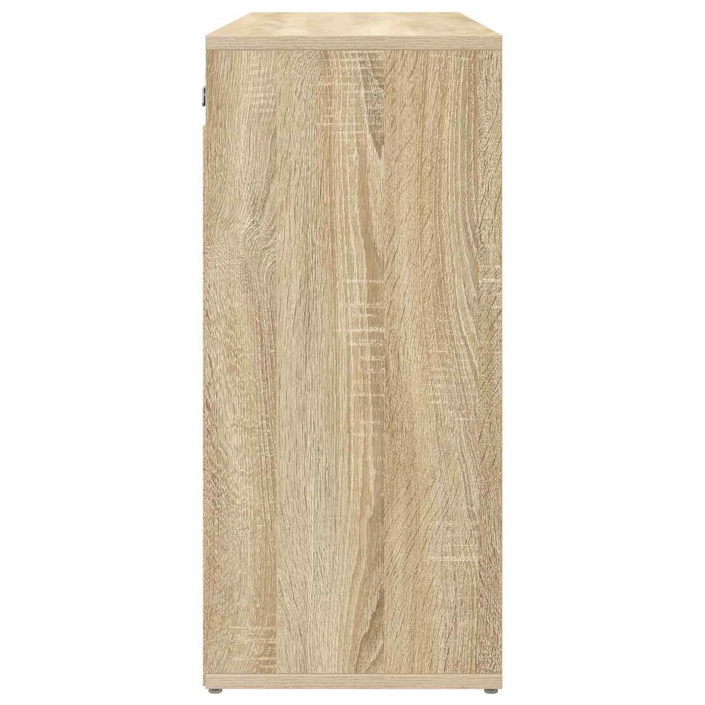 Shoe Cabinet in Sonoma Oak 77.5 x 30 x 67 cm Particleboard