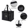Borsa Termica Isolata per Frigo Porta Bevande Grande Borse Refrigerate Pranzo Fresco Cibo Porta Pranzo Zip Picnic Carta Stagnola Cibo cestino da pranzo