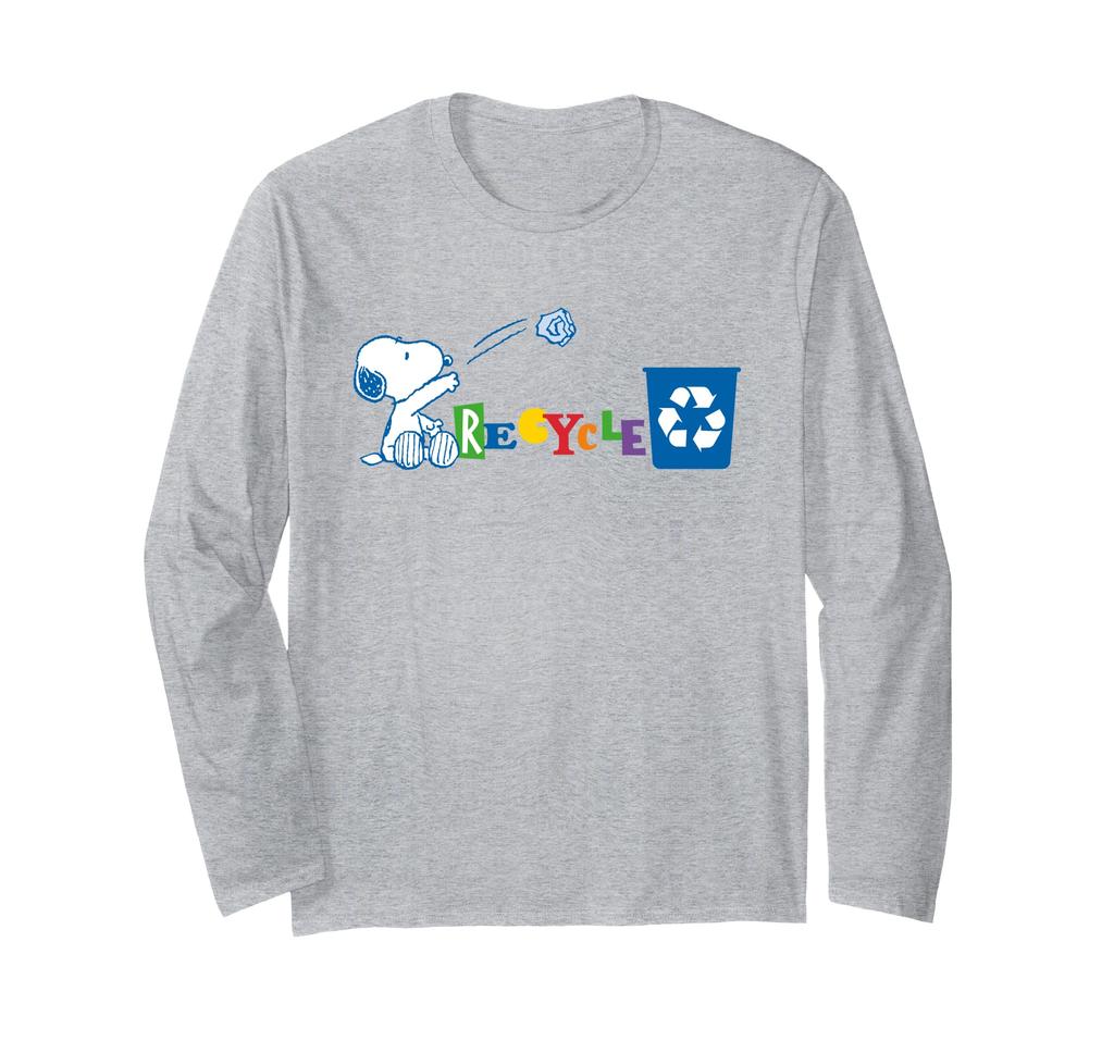 PEANUTS Snoopy Recycled Long Sleeve T-Shirt