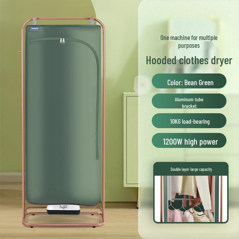 Compact Air Dryer: Quick-Dry Winter Clothing & School Uniforms - Fast, Efficient, Small Wardrobe Dryer & Warmer