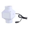 Inline Duct Fan Air Ventilator Pipe Ventilation Exhaust Fan Adjustable Extractor Bathroom Toilet Wall Fan Booster