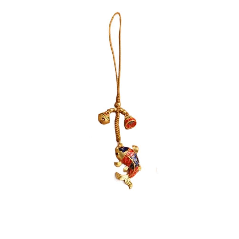 Chinese Style Lucky Keychain Small Pendant Car Key Chain Unique Key Chain Strap  Women
