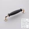 Black Door Handle Single Hole Cabinet Handle Hardware Wardrobe Handle  Wardrobe
