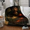 1pc Lord of the Rings volcano Flannel Blanket Soft Warm Throw for Home, Office, Travel, All-Season Cozy Bedding GiftL1284