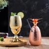Ananasový tvar koktejlové sklenice Koktejlové sklo Materiál nerezová ocel Barové doplňky Pítka Sklenice na víno pro bar