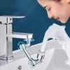 ABS Universal Rotation Extender Faucet Aerator Splash Filter Kitchen Washbasin Faucets Bubbler Nozzle Two Modes for Water Outlet