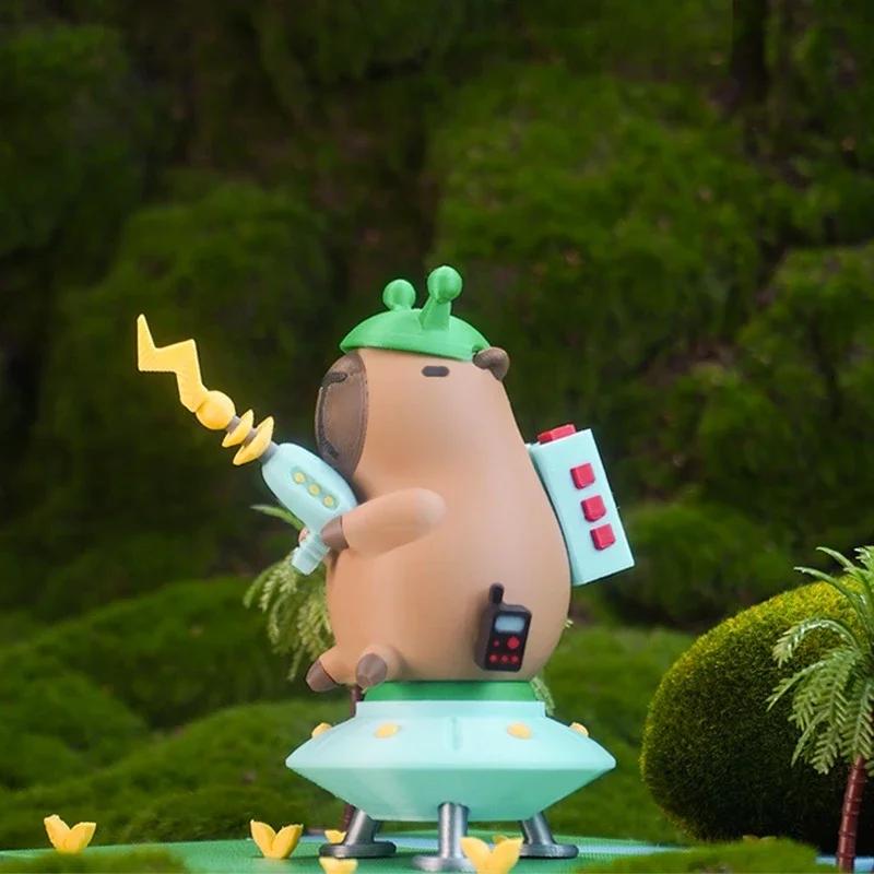 Funny 3D Printed Capybara Magnetic Figures Journey to the West Cartoon Ornament Desk Decor for Home Office Collectible Gifts