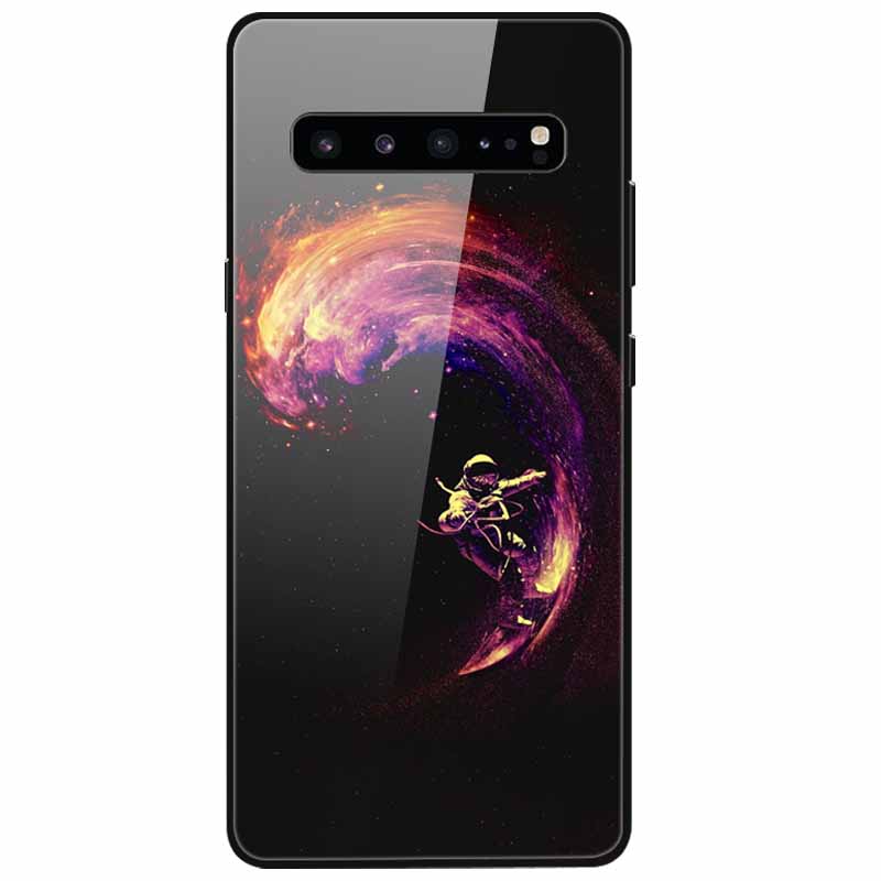 Tempered Glass Case For Samsung S10 / S 10 Plus / S10e Cover Luxury Hard Back Covers for Samsung Galaxy S10Plus S 10e Coque Cool