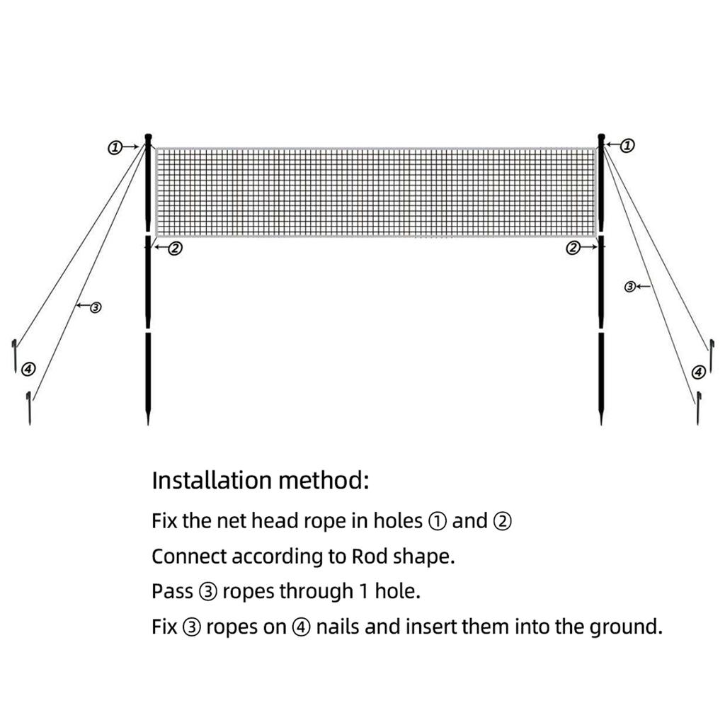 Portable Beach Volleyball Net with Stand and Volleyball for Backyard Outdoor Beach Volleyball  and Net Set