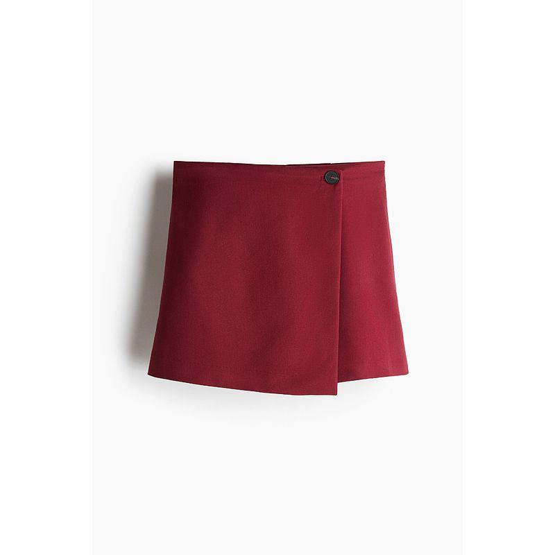 

HM 2025 New Fall Women s Clothing Fashion Casual Casual Wrap Short Pantskirt 1264050