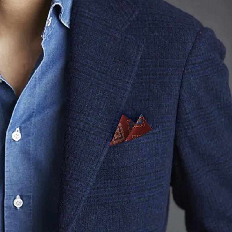 1Pc Suits Hand Towel Men Wedding Party Polyester Gentleman's 30x30CM Handkerchief Pocket Square