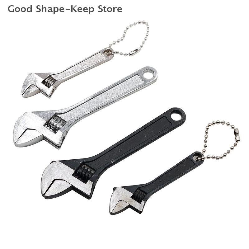 Small Carbon Steel Adjustable Monkey Wrench Tool, 1Pc Shifting Spanner