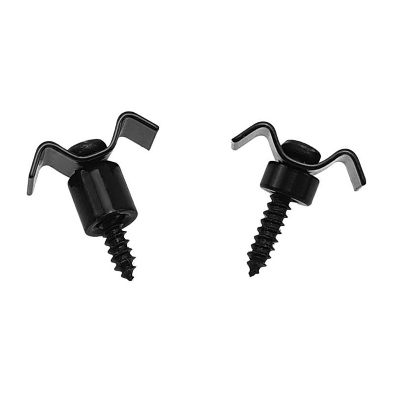 10pcs Musiclily Metal Vintage String Guides Guitar String Trees Retainers Improving Tuning Accuracy