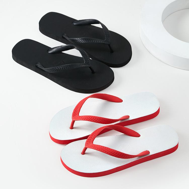 Wear Resistant Thick Soled Beach Sandals with Flip Flops for Men Trendy and Non Slip Slippers