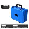 AS60-Portable Suitcase Thicken Plastic Hard Case Equipment Hardware Toolbox Large-Capacity Instrument Box With Sponge