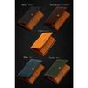 Kameto Bag Workshop Coin Case, Slim yet High-Quality Genuine Leather Mini Wallet for Men, Smooth Texture, Crazy Horse Leather, Holds 30 Coins, Touch