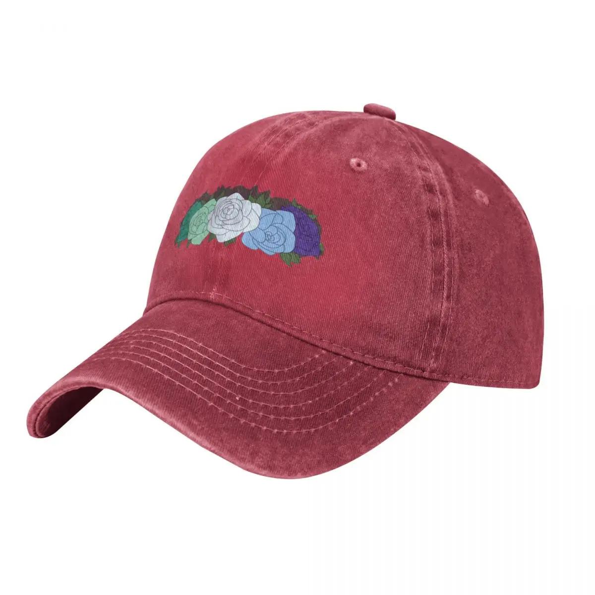 MLM Pride Flower Crown Baseball Cap Golf tea Hat Wild Ball Hat Brand Unisex cap Ladies Unisexs