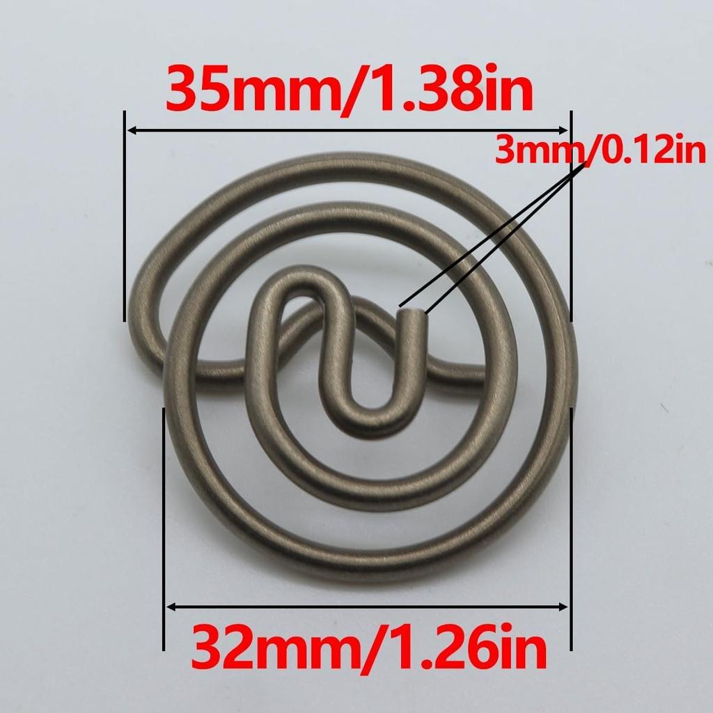 2PCS 68505893AA Electronic Exhaust Actuator Valve Spring Repair Kit Compatible With 2015- Dodge Challenger/Charger For A3 A6 A7 A8 Q2 Q3 A5 TT for