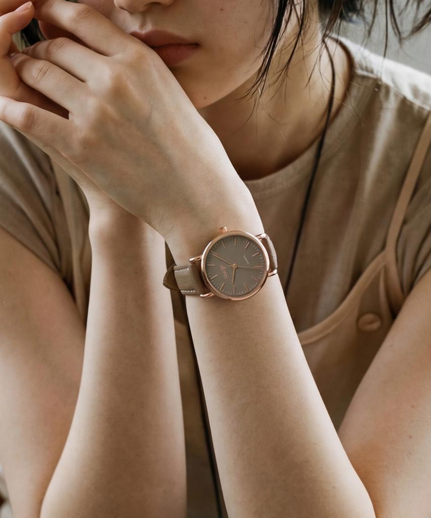 Sialeugo Sg-002-Rkh Caper Collection Women'S Leather Wristwatch
