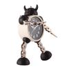 Transformed Robot Student Small Alarm Clock Cute Children Boy Girl Cartoon Mute Metal Alarm Clock Mini Cartoon