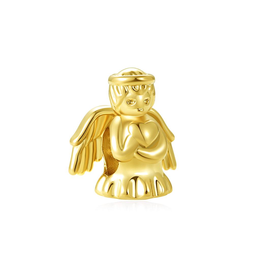 Copper Metal gold-plated series bee life tree Pendant Bead Component Ideal Designed For Authentic Original European women's bracelets Do It Yourself