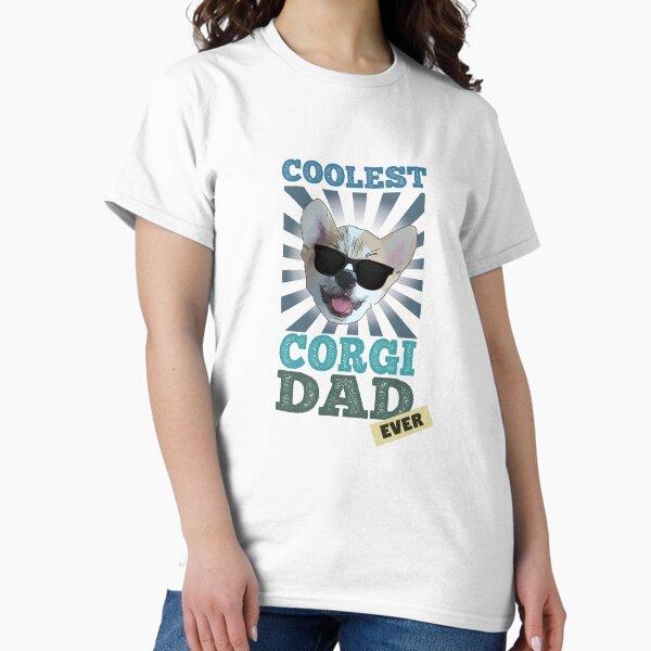 Coolest Corgi Dad Ever Dog Lover Classic T-Shirt