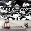 1pc Thriller Manga Junji Ito Tomie1 Tapestry, Living Room, Bedroom, Office, Party Decor, Ideal Festive Gift