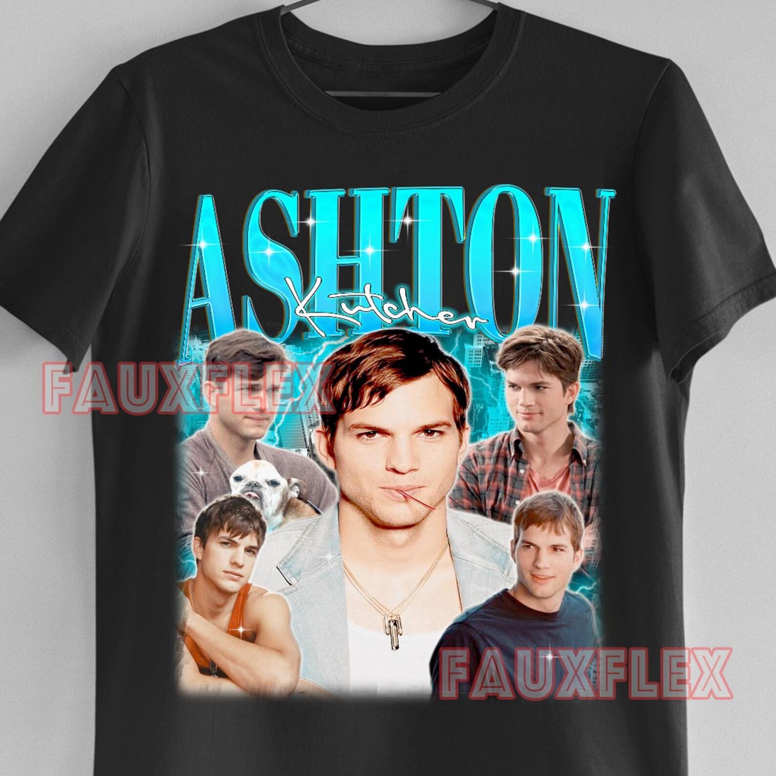 ASHTON KUTCHER Shirt, Ashton Kutcher Retro T-Shirt, Ashton Kutcher Vintage Fan Tees, Ashton Kutcher Merch Gift, Ashton Kutcher Kids Tee 4XL